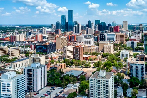 205 11933 Jasper Avenue, Edmonton, AB - Outdoor With View