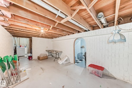 10220 166 Avenue, Edmonton, AB - Indoor Photo Showing Basement