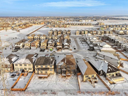 Aerial view of residential area - 46 Waverly Way, Fort Saskatchewan, AB - Outdoor With View