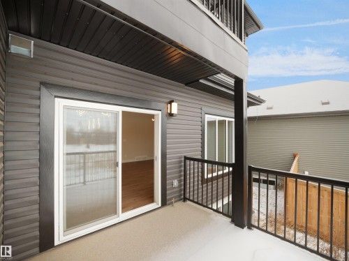 View of balcony - 46 Waverly Way, Fort Saskatchewan, AB - Outdoor With Exterior