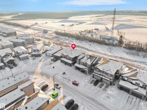 Aerial perspective of suburban area - 46 Waverly Way, Fort Saskatchewan, AB - Outdoor With View