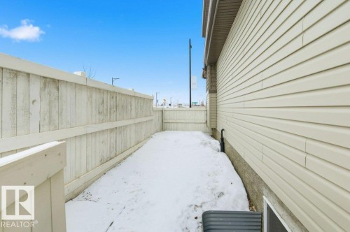 View of fenced yard - 2 Wingate Way, Fort Saskatchewan, AB - Outdoor With Exterior