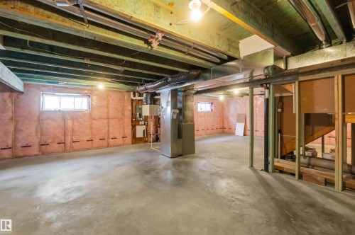 3683 8 Street, Edmonton, AB - Indoor Photo Showing Basement