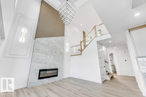 2408 63 Avenue, Rural Leduc County, AB - Indoor With Fireplace