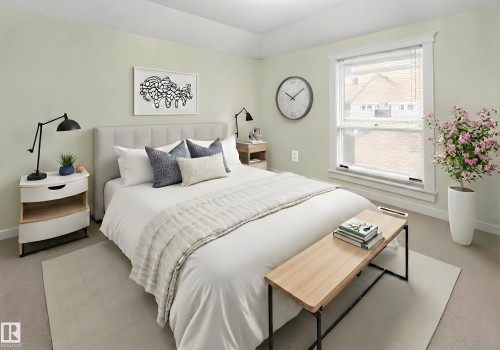 11212 75 Avenue, Edmonton, AB - Indoor Photo Showing Bedroom