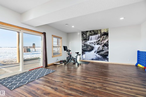 19003 Twp Rd 522, Rural Beaver County, AB - Indoor Photo Showing Gym Room