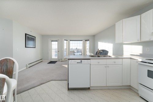 454 13441 127 Street, Edmonton, AB - Indoor Photo Showing Kitchen With Double Sink