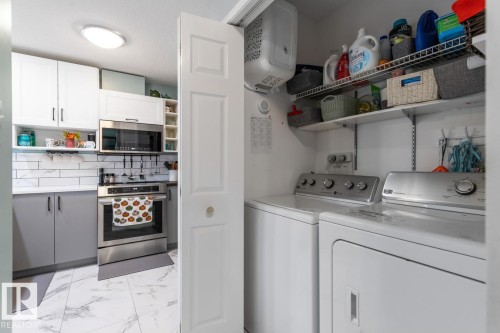 9 1850 Mill Woods Road E, Edmonton, AB - Indoor Photo Showing Laundry Room
