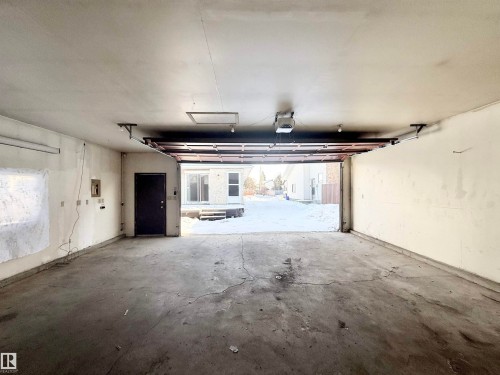 View of garage - 2112 104B Street, Edmonton, AB - Indoor Photo Showing Garage