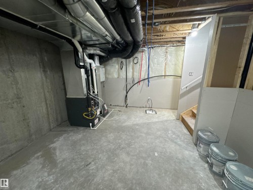 61 5122 213A Street, Edmonton, AB - Indoor Photo Showing Basement