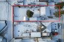 View of snowy aerial view - 15401 95 Avenue, Edmonton, AB  - Outdoor With View 