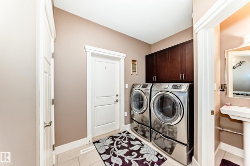 127 Keyport Circle, Leduc, AB - Indoor Photo Showing Laundry Room