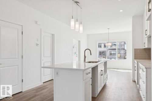 245 Wattle Road, Leduc, AB - Indoor Photo Showing Kitchen With Upgraded Kitchen