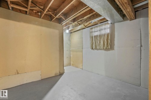 6411 12 Avenue, Edmonton, AB - Indoor Photo Showing Basement