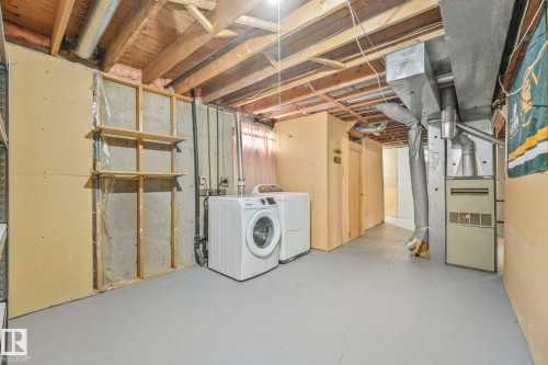 6411 12 Avenue, Edmonton, AB - Indoor Photo Showing Laundry Room