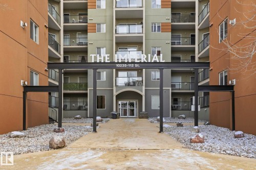 402 10235 112 Street, Edmonton, AB - Outdoor With Balcony With Facade