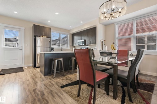 43 903 Crystallina Nera Way, Edmonton, AB - Indoor Photo Showing Dining Room