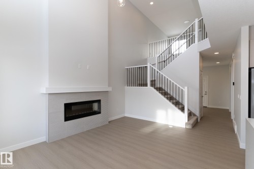 19004 20 Avenue, Edmonton, AB - Indoor With Fireplace