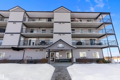 #206 4002 47 St, Drayton Valley, AB - Outdoor With Balcony With Facade