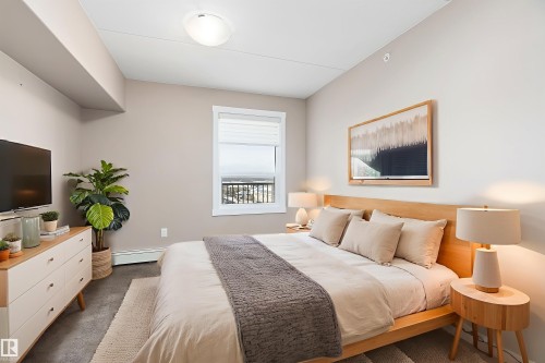 #206 4002 47 St, Drayton Valley, AB - Indoor Photo Showing Bedroom