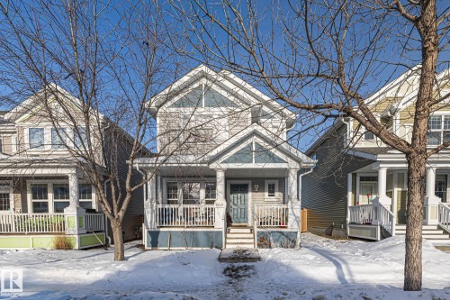 7020 22 Avenue Sw, Edmonton, AB - Outdoor With Deck Patio Veranda With Facade