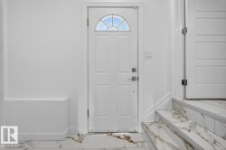 Foyer with marble finish flooring - 