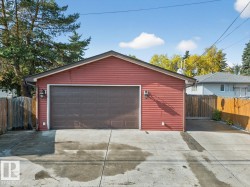 View of detached garage - 