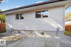 View of property exterior featuring a patio - 