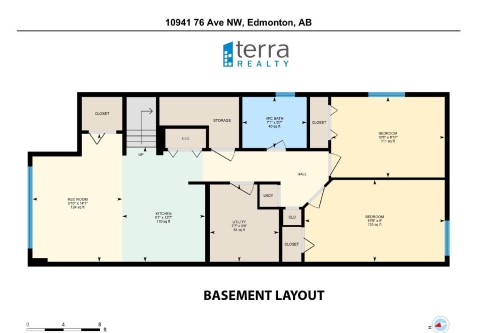 Basement floorplan - 10941 76 Avenue, Edmonton, AB - Other