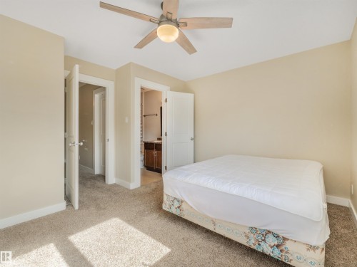 Spacious second floor bedrooms, with 3 total on the upper floor. - 10943 76 Avenue, Edmonton, AB - Indoor Photo Showing Bedroom