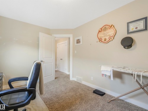 Spacious second floor bedrooms, with 3 total on the upper floor. - 10943 76 Avenue, Edmonton, AB - Indoor Photo Showing Office