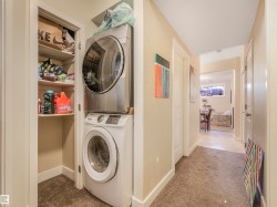 Second laundry set in the basement. - 