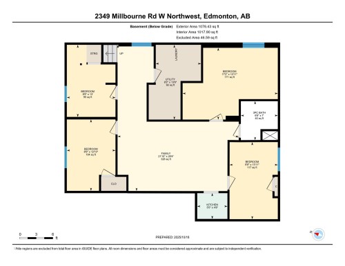 View of home floor plan - 2349 Millbourne Road W, Edmonton, AB - Other