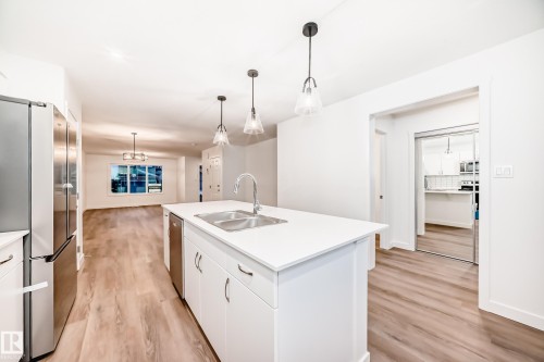 4615 177Ave, Edmonton, AB - Indoor Photo Showing Kitchen With Double Sink