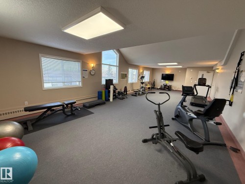 422 6703 172 Street, Edmonton, AB - Indoor Photo Showing Gym Room