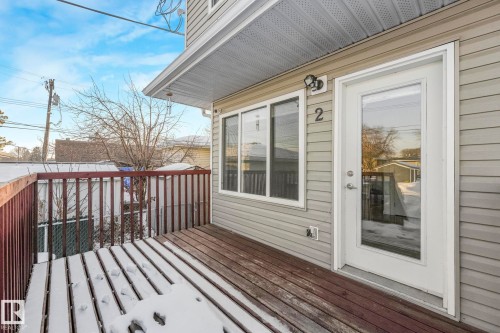 2 11813 43 Street, Edmonton, AB - Outdoor With Deck Patio Veranda With Exterior