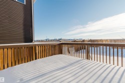 Deck with a residential view - 