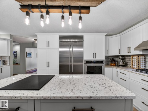 230 51350 Rge Rd 224, Rural Strathcona County, AB - Indoor Photo Showing Kitchen With Upgraded Kitchen