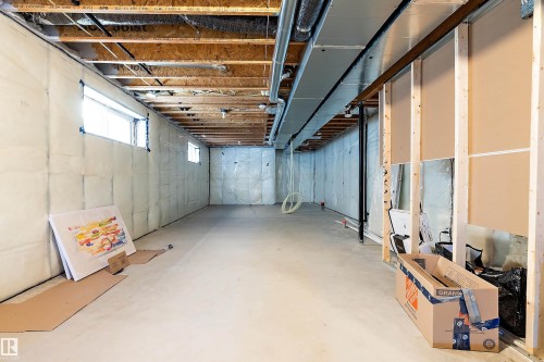 7509 Rowland Road, Edmonton, AB - Indoor Photo Showing Basement