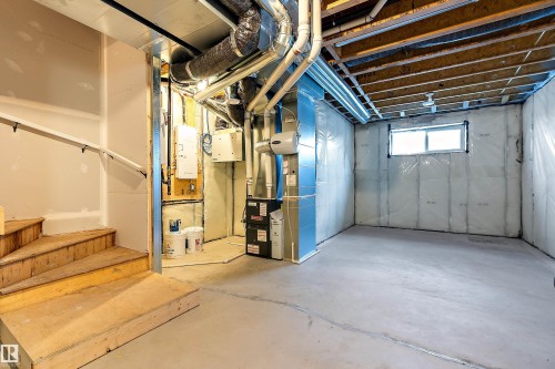 7509 Rowland Road, Edmonton, AB - Indoor Photo Showing Basement