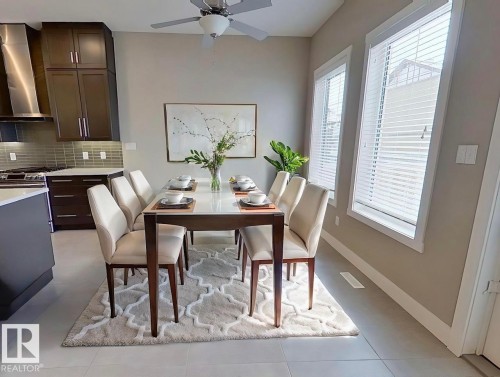 7515 173 Avenue, Edmonton, AB - Indoor Photo Showing Dining Room