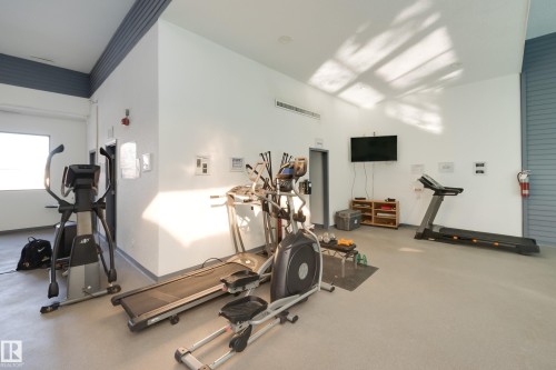 108 14810 51 Avenue, Edmonton, AB - Indoor Photo Showing Gym Room