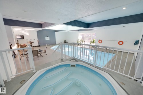 108 14810 51 Avenue, Edmonton, AB - Indoor Photo Showing Other Room With In Ground Pool