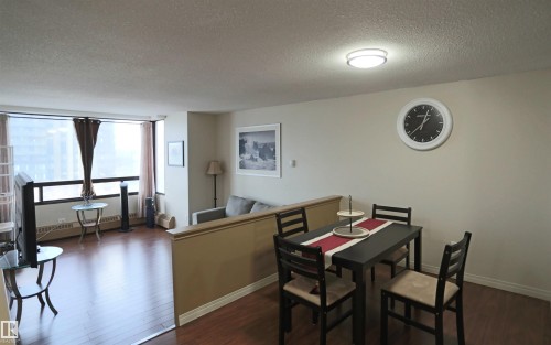 804 10160 114 Street, Edmonton, AB - Indoor Photo Showing Dining Room