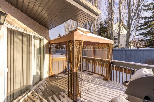 123 215 Blackburn Drive E, Edmonton, AB - Outdoor With Deck Patio Veranda With Exterior