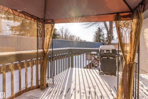 123 215 Blackburn Drive E, Edmonton, AB -  With Deck Patio Veranda With Exterior