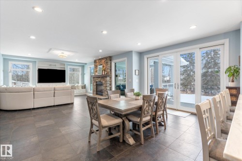 8 53305 Rge Road 273, Rural Parkland County, AB - Indoor With Fireplace