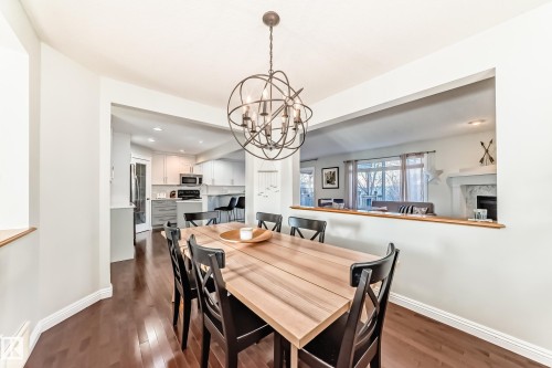 20448 56 Avenue, Edmonton, AB - Indoor Photo Showing Dining Room