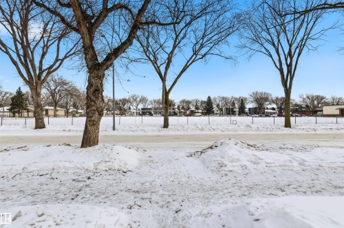 Located directly across from Forest Heights Elementary School - 10332 82 Street, Edmonton, AB - Outdoor With View