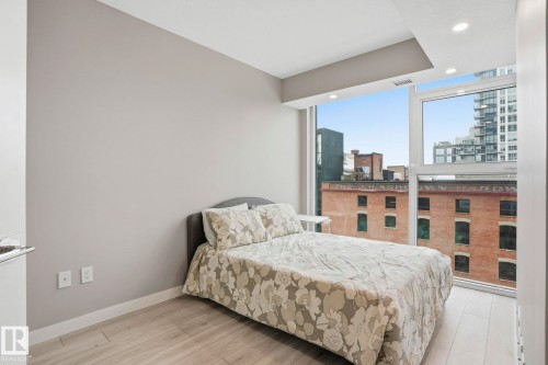 503 10180 103 Street, Edmonton, AB - Indoor Photo Showing Bedroom